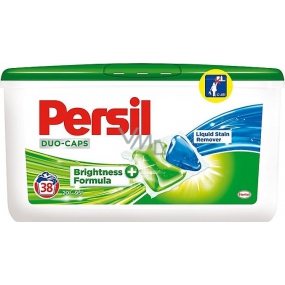 Persil Duo-Caps Reguläre Universal-Gelkapseln für weiße und farbechte Wäsche 38 Dosen x 25 g