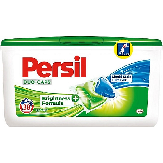 Persil Duo-Caps Reguläre Universal-Gelkapseln für weiße und farbechte Wäsche 38 Dosen x 25 g
