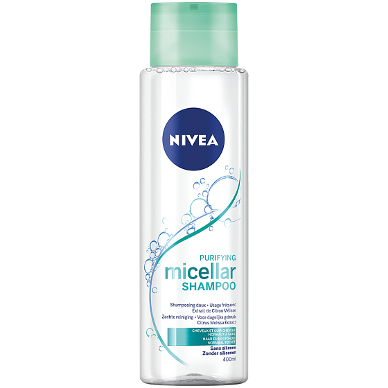 Nivea Erfrischendes Mizellen-Shampoo für normales bis fettiges Haar 400 ml