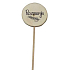 Bohemia Gifts Holzstecker für Kräuter mit Aufdruck - Rosmarin, Durchmesser des Kreises ist 5 - 8 cm