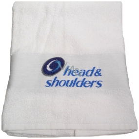 Gift - Head & Shoulders Handtuch Weiß