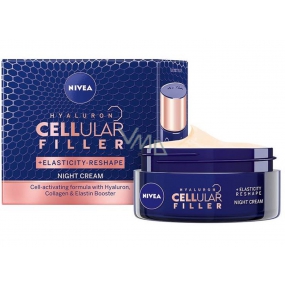 Nivea Hyaluron Cellular Filler Remodeling Nachtcreme aktiviert Hautzellen 50 ml