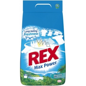 Rex Max Power Amazonia Frische Waschpulver für weiße und farbige Wäsche 18 Dosen 1,17 kg