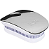 Ikoo Pocket Metallic Pocket Haarbürste nach chinesischer Medizin Oyster White silberweiß