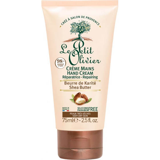 Le Petit Olivier Sheabutter regenerierende Handcreme 75 ml