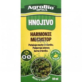 AgroBio Harmonie MechStop Dünger unterdrückt Moos in Rasenflächen 50 ml