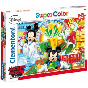 Clementoni Puzzle SuperColor Mickey's Club 250 Teile, empfohlen ab 8 Jahren