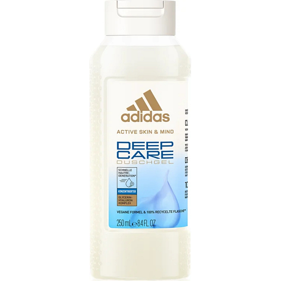Adidas Deep Care Duschgel für Frauen 250 ml