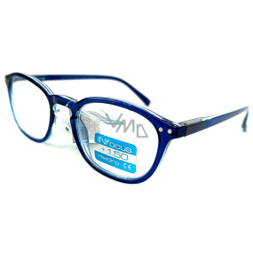 Berkeley Lese-Dioptrienbrille +1,5 Kunststoff blau INfocus 1 Stück R4119-15