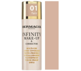 Dermacol Infinity Mehrzweck-Make-up und Concealer 01 Fair 20 g