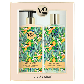 Vivian Gray Sensational Orange Duschgel + Körperlotion 2 x 350 ml, Geschenkset