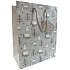 Nekupto Geschenktasche Weihnachten WBM 2419 silber CZ/xSK/HU