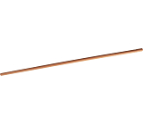 Spokar Holzstiel für Besen, ohne Gewinde, 140 cm