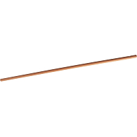 Spokar Holzstiel für Besen, ohne Gewinde, 140 cm