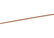 Spokar Holzstiel für Besen, ohne Gewinde, 140 cm