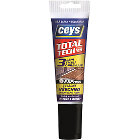 Ceys Total Tech wasserdichtes Klebstoff und Dichtungsmittel, weiß, 125 g