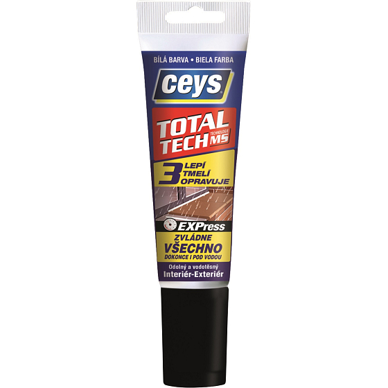 Ceys Total Tech wasserfesten Kleber und Dichtmasse, weiß, 125 g