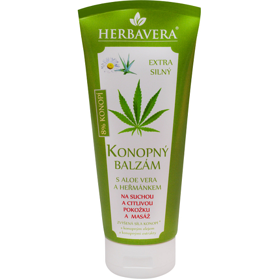 Herbavera Hanf-Balsam mit Aloe Vera, 200 ml