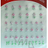 Nail Art Nail Sticker 3DG008S 1 Blatt