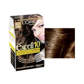 Loreal Excell 10 Haarfarbe 4,3 Braungold