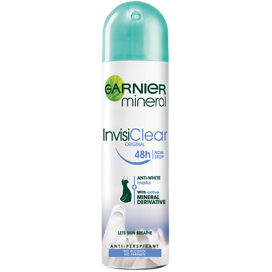 Garnier Mineral InvisiClear Deodorant Spray für Frauen 150 ml