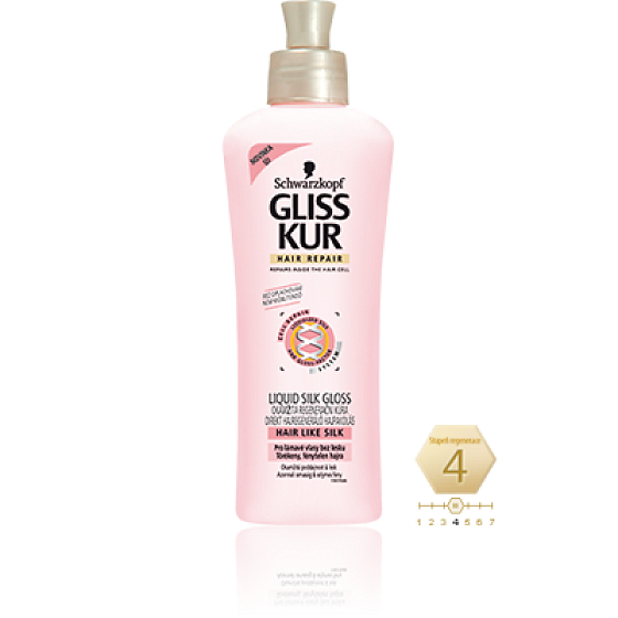 Gliss Kur Liquid Silk Gloss Sofortige Spülerholungsbehandlung 150 ml