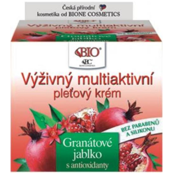 Bione Cosmetics Granatapfel pflegende multiaktive Gesichtscreme 51 ml