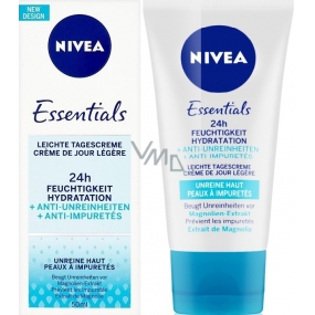 Nivea Essentials 24h Light Tagescreme für problematische Haut 50 ml