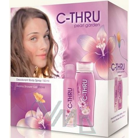 C-Thru Pearl Garden Duschgel 250 ml + Deodorant Spray 150 ml, Kosmetikset