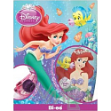 Disney Princess - Ariel Duschgel 250 ml + Parfüm 20 ml + Schwamm, Kosmetikset