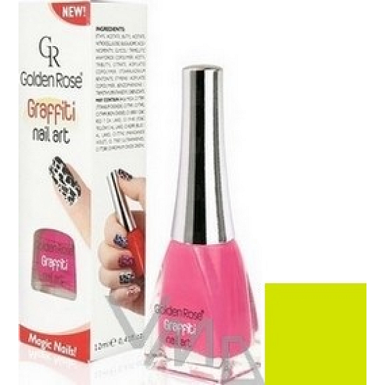 Golden Rose Graffiti Nail Art knisternder Nagellack Schatten 17 12 ml