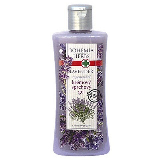 Böhmen Geschenke Lavendel Regenerierende Creme Duschgel 250 ml
