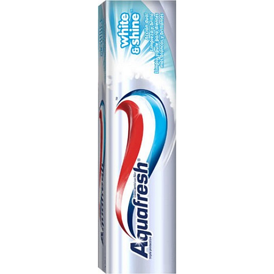 Aquafresh Whitening White & Shine Zahnpasta mit Whitening-Effekt 100 ml