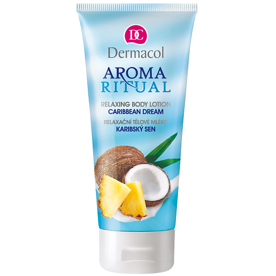 Dermacol Aroma Ritual Karibischer Traum Entspannende Körperlotion 200 ml