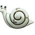 Magnet creme matte Schnecke
