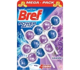Bref Power Aktiv 4 Formula Lavendel Toilettenblock 3 x 50 g