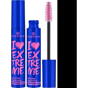 Essence I Love Extreme Volume waterproof mascara Black 12 ml Essence I Love Extreme Volume waterproof mascara Black 12 ml