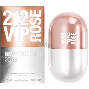 Carolina Herrera 212 VIP Rosé New York Pillen Eau de Parfum für Frauen 20 ml