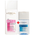 Loreal Paris Sublime Soft Reinigungspflege Peeling Lotion 200 ml + Loreal Paris Soft Augen Make-up Entferner 125 ml, Kosmetikset
