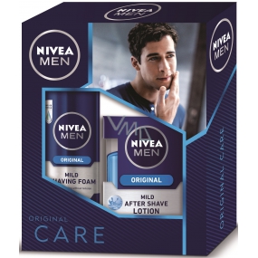 Nivea Men Original 200 ml + After Shave Balm 100 ml, Kosmetikset