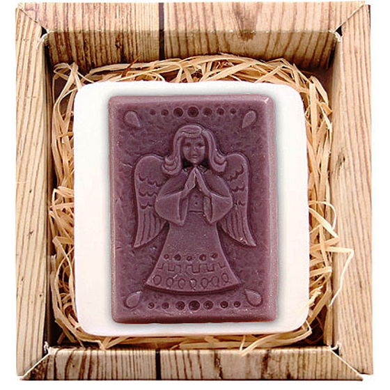 Bohemia Gifts Angel lila 3D handgemachte Seife in einer Box von 85 g