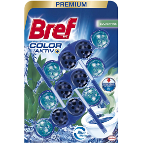 Bref Blue Aktive Eucalyptus, WC-Kugeln, 3 × 50 g