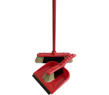 Spokar Reinigungsset EKO, Besen mit Stiel 120 cm + Kehrschaufel mit Besen