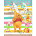 Ditipo Geschenk Papiertüte 23 x 9,8 x 17,5 cm Disney Winnie the Pooh Was für ein unordentliches Bett!