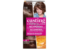 Loreal Paris Casting Creme Gloss Haarfarbe 518 Erdnuss Mochaccino