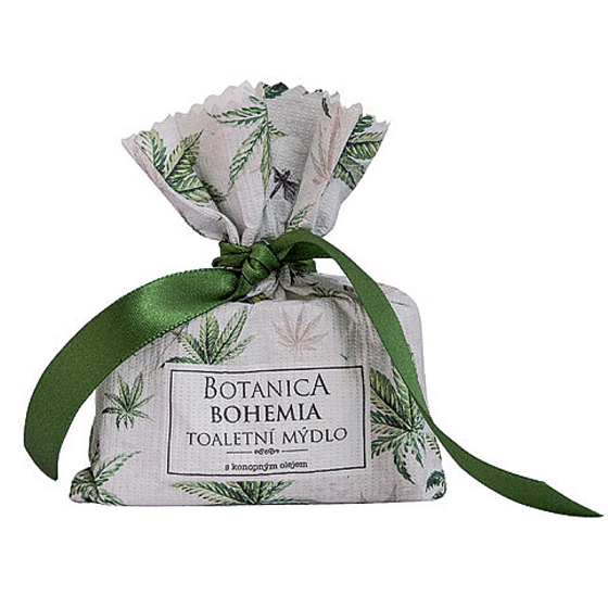 Bohemia Gifts Botanica Hanföl handgefertigte Toilettenseife 100 g