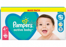 Pampers Active Baby 4+ Maxi Plus 10-15 kg Windelhöschen 54 Stück