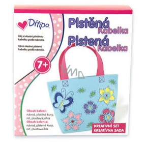 Ditipo Filzhandtasche Kreatives Nähset für Kinder ab 7 Jahren