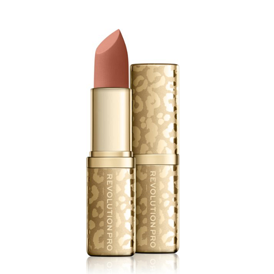 Makeup Revolution Pro Neuer neutraler satinierter matt Lippenstift matt feuchtigkeitsspendender Lippenstift Kaschmir 3,2 g