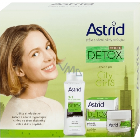 Astrid Citylife Detox Moisturizing Brightening Day Cream 50 ml + 3in1 Mizellenwasser 400 ml, Kosmetikset